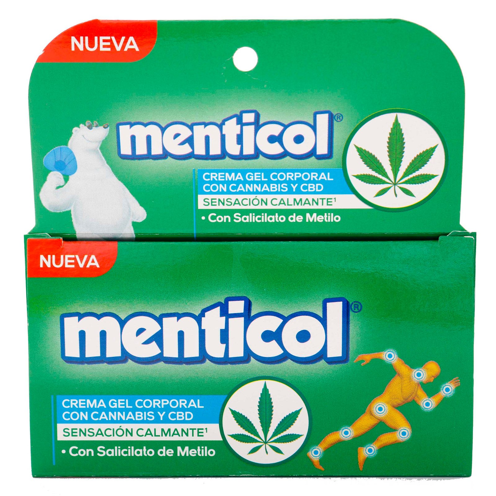 Mentic Crema Gel Corporal con Cannabis y CBD 12 g x 24 Sobres