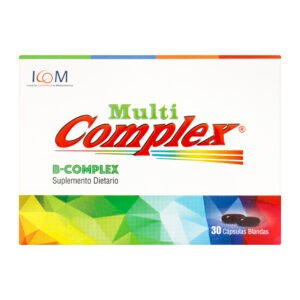 Multi Complex B-Complex ICOM 30 Cápsulas Blandas