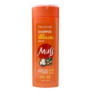 Muss Liso Brasilero Shampoo Sin Sal 400 ml
