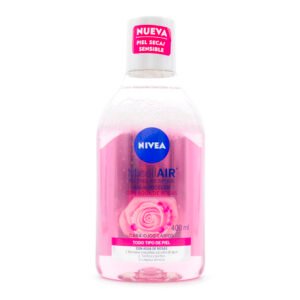 Nivea MicellAIR Agua Micelar con Agua de Rosas 400 mL