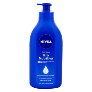 Nivea Milk Nutritiva Crema Corporal Piel Extra Seca 1000 mL