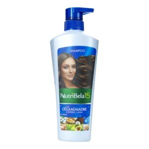 NutriBela 15 Shampoo Células Madre Control Caída 400 ml