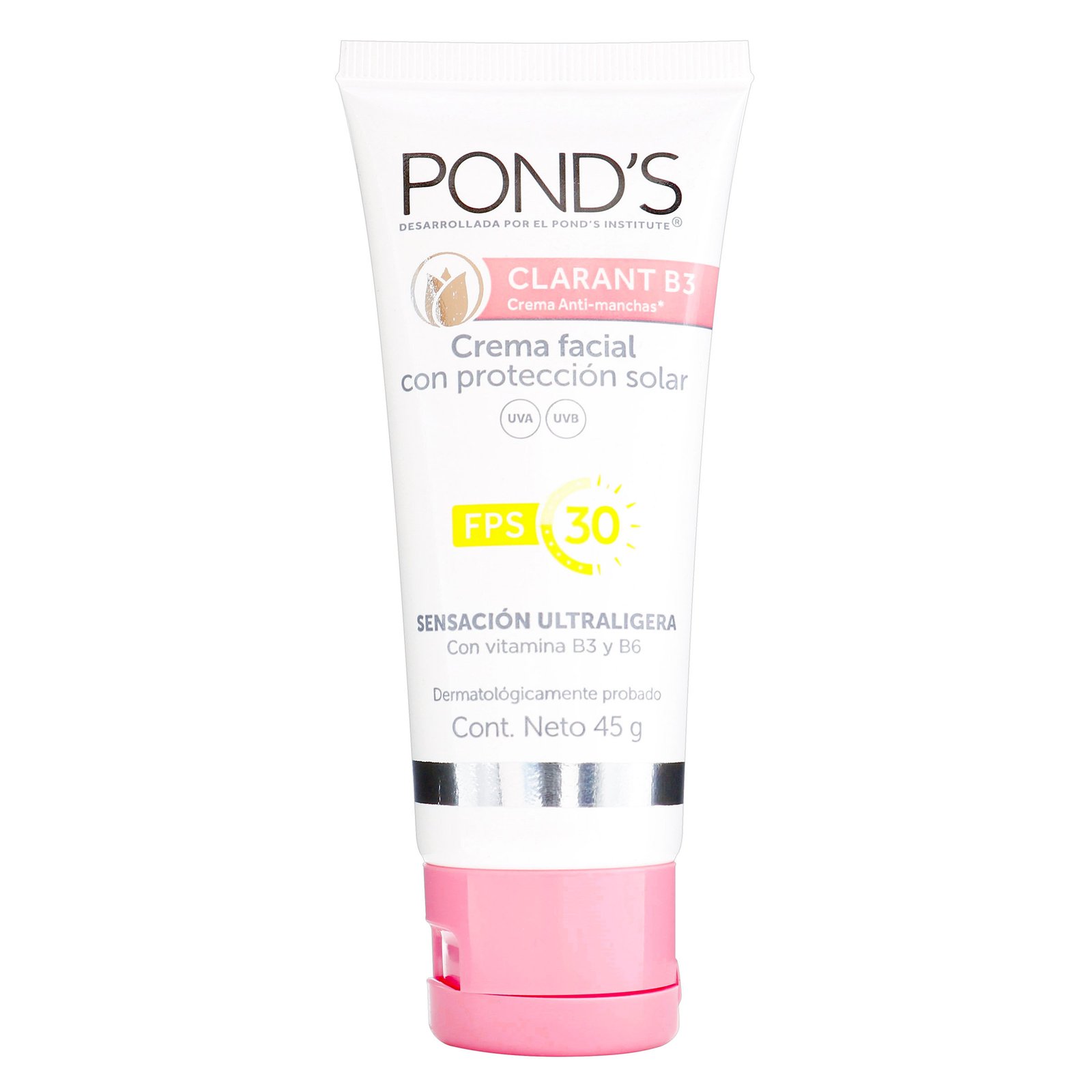 Pond's Clarant B3 Crema Facial Anti-Manchas con Protección Solar FPS 30 45 g