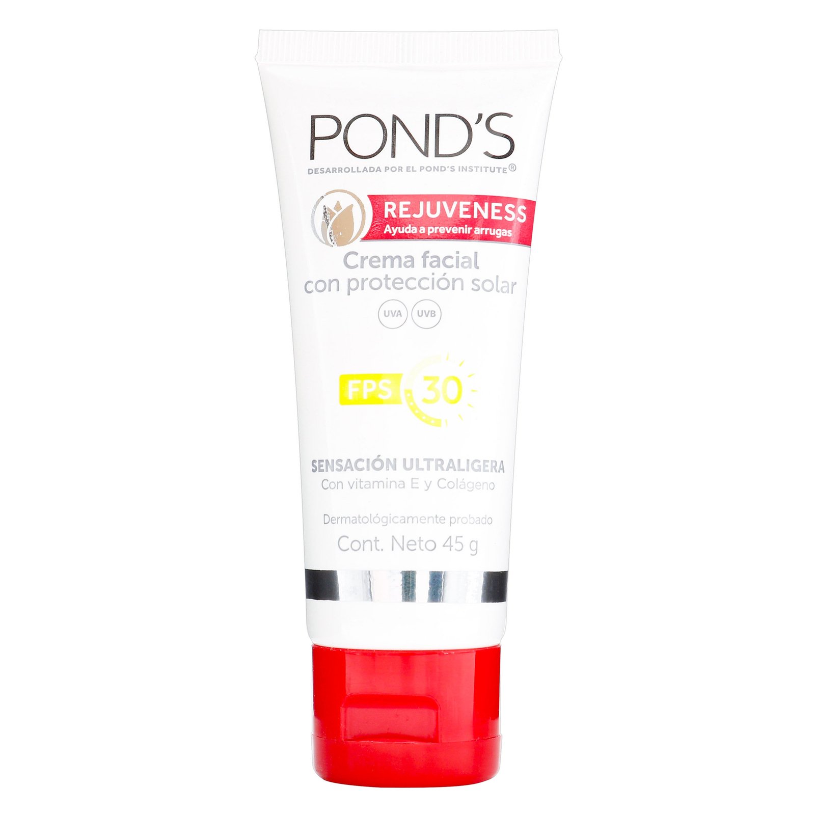 Pond's Rejuveness Crema Facial con Protección Solar FPS 30 45 g