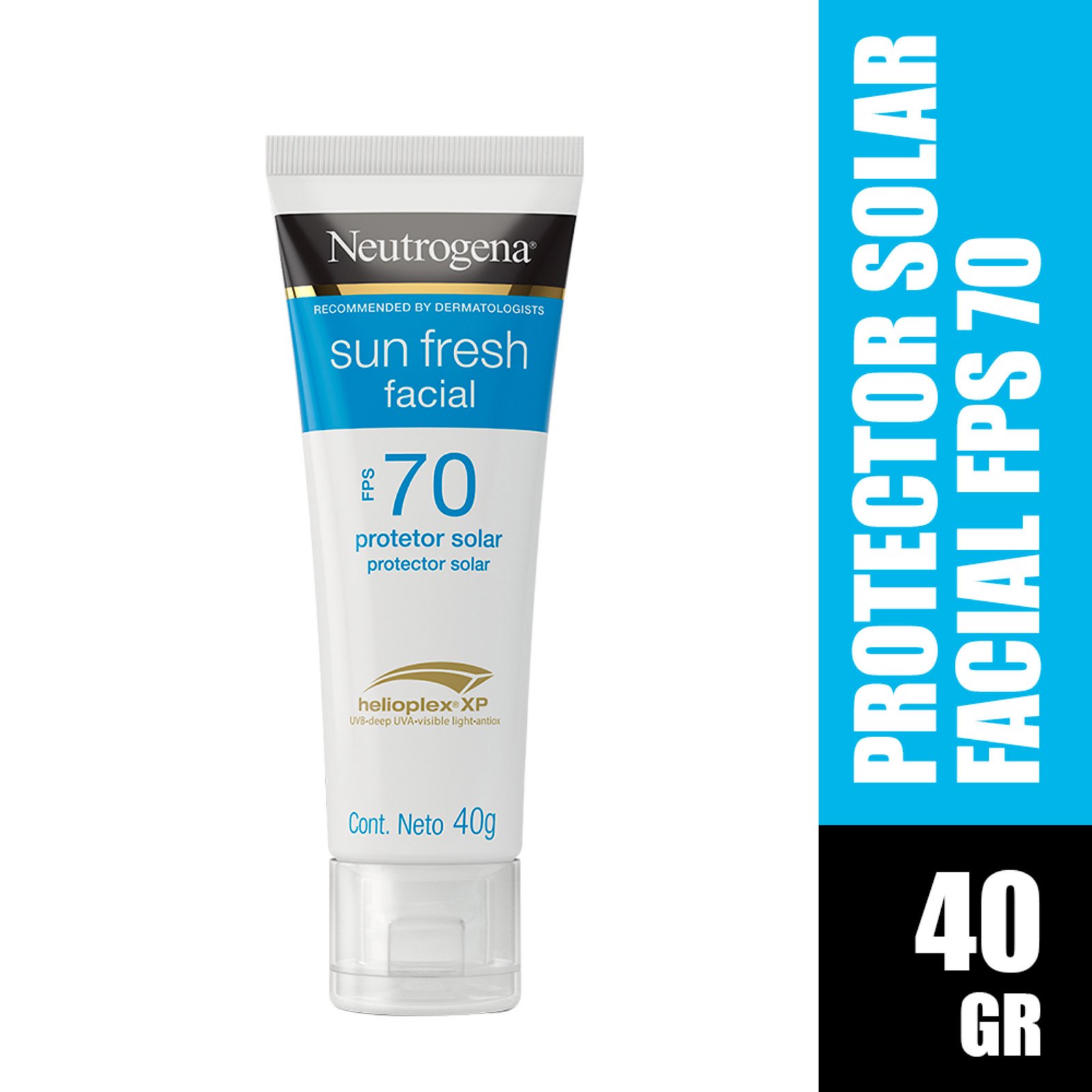 Protector Solar Facial Neutrogena Sun Fresh FPS 70 40 g