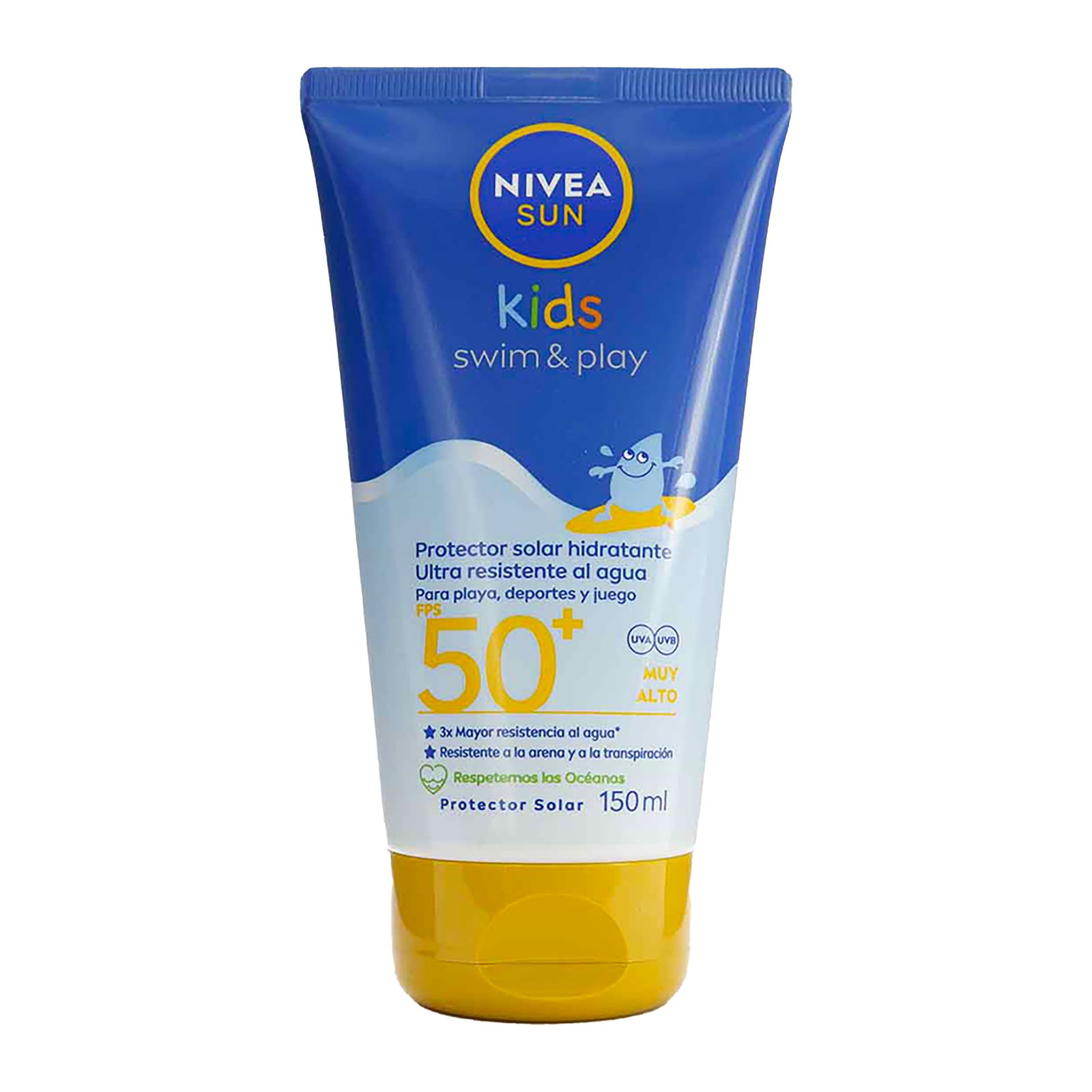 Protector Solar Nivea Sun Kids Swim & Play FPS 50+ 150 ml
