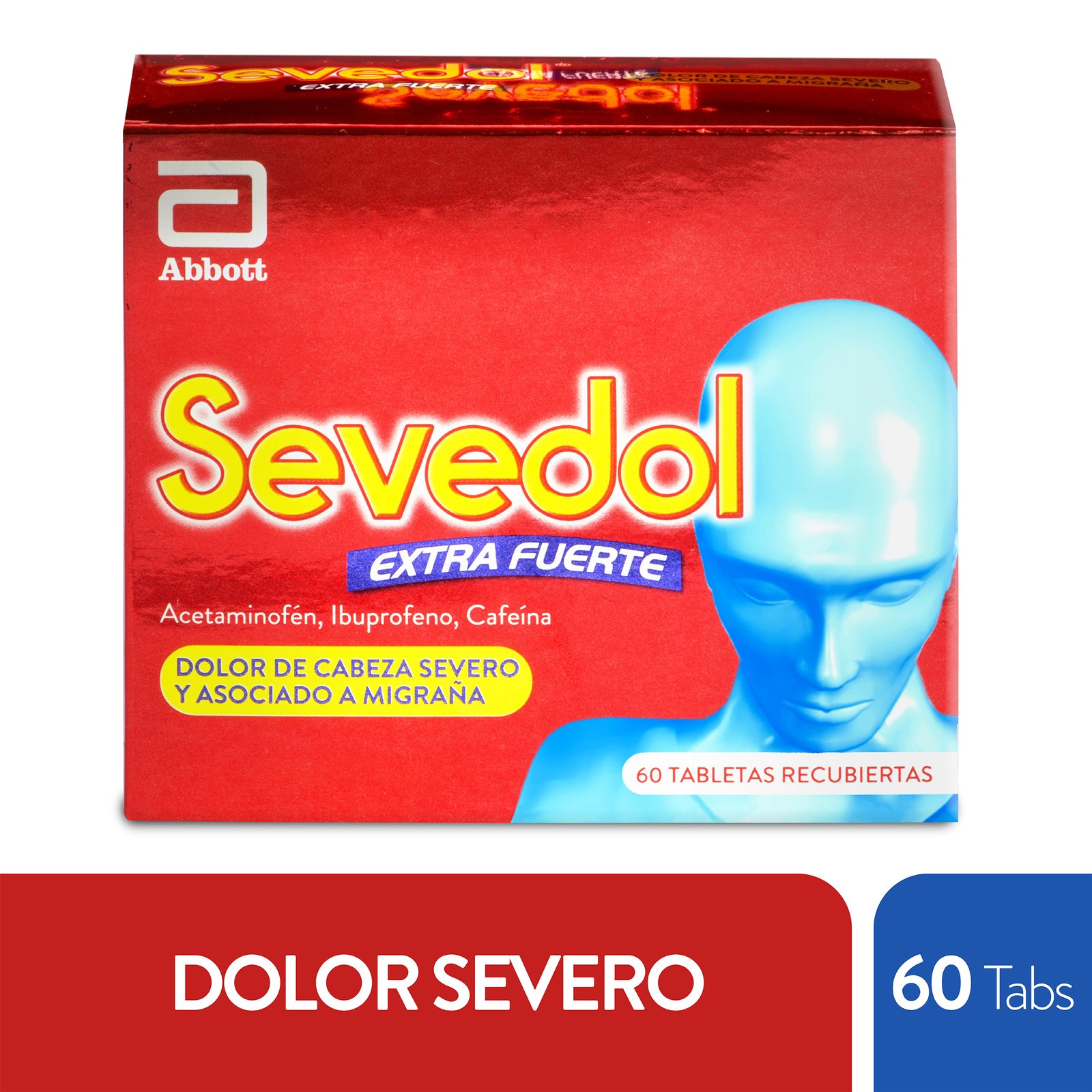Sevedol Extra Fuerte 60 Tabletas Recubiertas