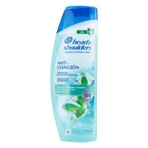 Shampoo Head & Shoulders Anti Comezón Menta Extra Refrescante 375 ml