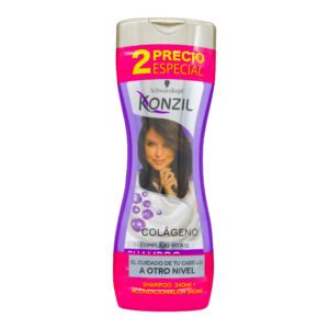 Shampoo Konzil Colágeno 340 ml + Acondicionador 340 ml Promoción