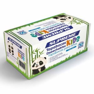 Tapabocas Kids Individual Supreme Caja x 50 Unidades Azul