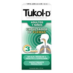 Tukol-D Expectorante Mucolítico Solución Oral 125 ml