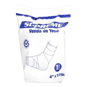 Venda de Yeso Supreme 4 Pulgadas x 5 Yardas