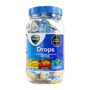 Vick Drops Pastillas Surtidas Frasco x 125 Unidades 225 g