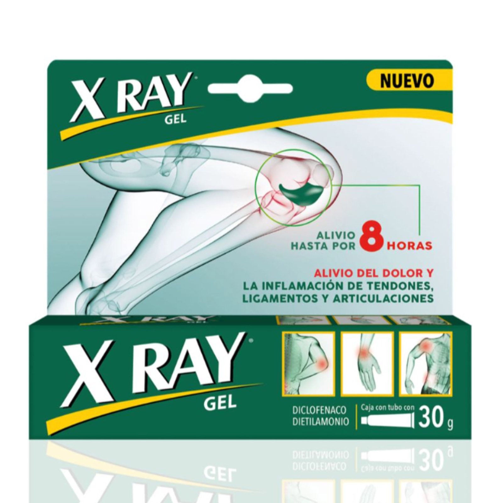 X-Ray Gel Diclofenaco 1% 30 g